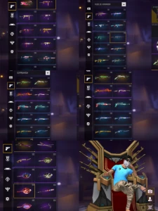 Conta Ff Nvl 62/Emote do Trono (Trono/Armas/barbinha - Free Fire