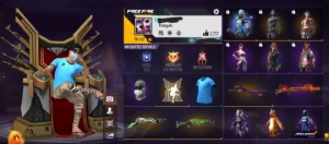 Conta Ff Nvl 62/Emote do Trono (Trono/Armas/barbinha - Free Fire