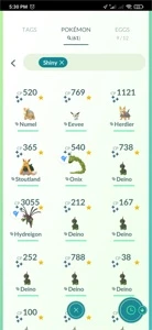 CONTA NÍVEL 40 POKEMON GO 73 100% 61 SHINY - Pokémon