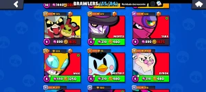 Conta brawl stars bem gemada passe da temporada atual ativo