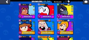 Conta brawl stars bem gemada passe da temporada atual ativo