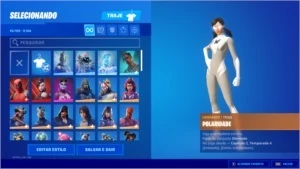 CONTA FORTNITE +DE 100 SKINS ( PASSE 3 COMPLETO E SKIN GLOW)