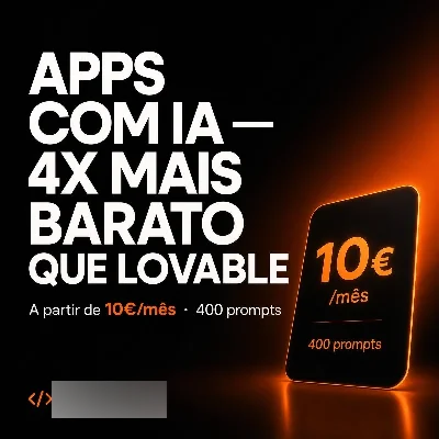 pare de sofrer com lovable - Inteligência Artificial