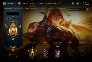 Vendo conta gold 1 com 79 skins (2 ultimate) - League of Legends LOL