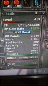 VENDO ED 419 ML 96 OPEN PVP LIVRE PRA TRANSFER - Tibia