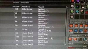 VENDO ED 419 ML 96 OPEN PVP LIVRE PRA TRANSFER - Tibia