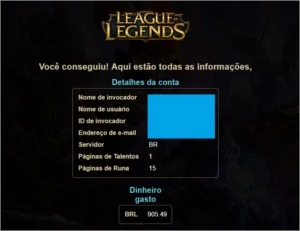 CONTA PLATINA S6 (UNRANKED S7) COM LUX ELEMENTALIST - League of Legends LOL