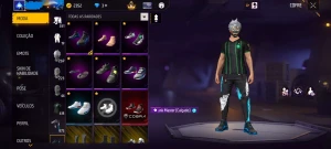 Conta super rara e com ump roxa para apostado - Free Fire