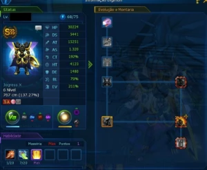 Conta Mid game LADMO Server Lucemon (em breve será Alphamon) - Digimon Masters Online