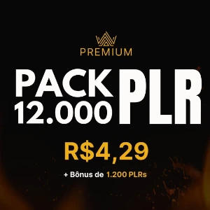 Ganhe até 1.200 por dia com Pacote 12.000 PLRs Em Português - Others