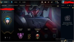 CONTA MESTRE LEAGUE OF LEGENDS LOL