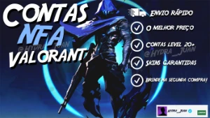 Pack Valorant Com 3 Mil contas - ORIGINAL E COM GARANTIA!