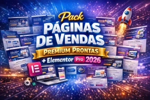 Paginas De Vendas Premium Prontas + Elementor Pro 2026 - Sites, Lojas e Sistemas Prontos Sites e Scripts