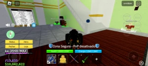 Conta De Blox Fruits Lvl.2550(Max)+Goodhuman+Cdk+Buddha Inge - Roblox