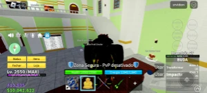 Conta De Blox Fruits Lvl.2550(Max)+Goodhuman+Cdk+Buddha Inge - Roblox