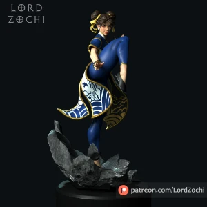 Lord Zochi - Chun Li Street Fighter stl 3d - Outros