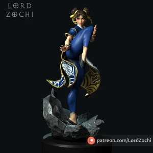 Lord Zochi - Chun Li Street Fighter stl 3d - Outros