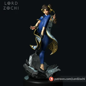 Lord Zochi - Chun Li Street Fighter stl 3d - Outros