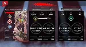 Conta 44 mil kills Pred season 3 - Apex Legends