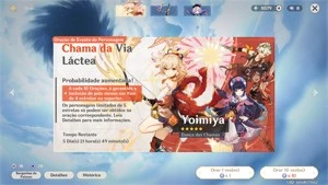 AR 58 - 10 Personagens 5⭐ + 8 armas 5⭐ - Genshin Impact