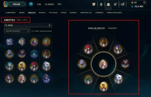 [Challenger  ] Conta Top 1 Soloq 2022 1.013 Pdl+10 Emotes Ch - League of Legends LOL