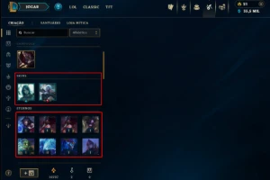 [Challenger  ] Conta Top 1 Soloq 2022 1.013 Pdl+10 Emotes Ch - League of Legends LOL