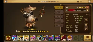 Tian Lang ( panda de luz) - Summoners War