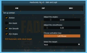 Aimbot, Esp, Misc, Security/ Valorant 7 Dias