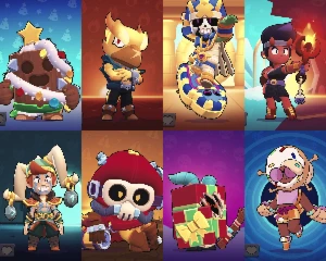 Conta brawl stars gemada full brawlers
