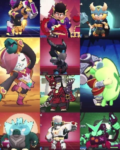 Conta brawl stars gemada full brawlers