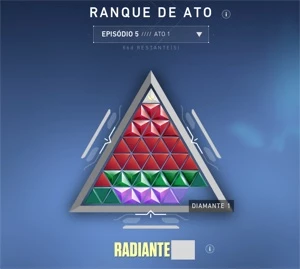 Conta RADIANTE - Passe Novo Completo + Skins - Valorant
