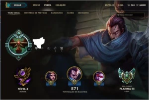 Conta lol com todas as skins da loja e as legado - League of Legends