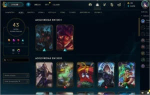 CONTA DIAMANTE 3 - League of Legends LOL