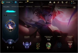 CONTA DIAMANTE 3 - League of Legends LOL