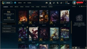 CONTA LEAGUE OF LEGENDS OURO IV LOL