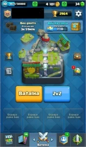 Clash Royale Arena 10 + CV 8 quase CV 9
