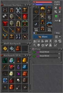 RP TALEON SAN 259 SKILL 100 ML 26 + ED 143 ML 74 + MAKER - Tibia