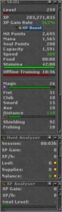 RP TALEON SAN 259 SKILL 100 ML 26 + ED 143 ML 74 + MAKER - Tibia