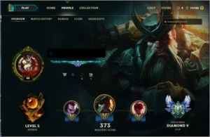 Conta League of Legends Diamond Barata =) LOL