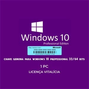 Windows 10 pro key Licença vitalícia chave - Outros