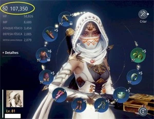 MIR4 Arqueira p/ minerar lvl 81.107K (NFT) + Gold e Pet RARO