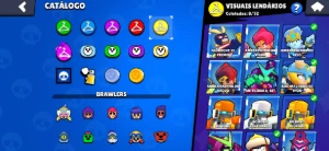 Conta Brawl Stars 70K Trofeus || Todos Brawlers || 300+ Skin