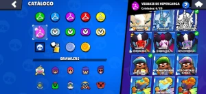 Conta Brawl Stars 70K Trofeus || Todos Brawlers || 300+ Skin