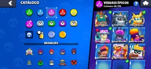 Conta Brawl Stars 70K Trofeus || Todos Brawlers || 300+ Skin