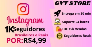 [Promoção] 1K Seguidores Instagram por apenas R$ 4,99 - Redes Sociais