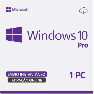 ⭐ Chave  Ativação Windows 10 PRO Vitalícia ⭐