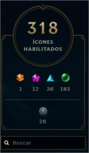 Diamante 2 + 220 Skins - League of Legends LOL