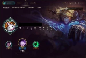 Conta Platina Nas Ultimas duas Seasons - League of Legends LOL