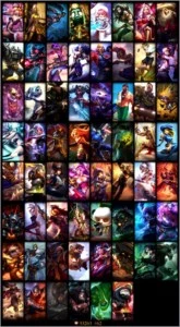 Conta Platina 3, 128 champs, 105 icones, 59 skins - League of Legends LOL