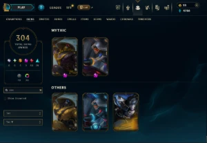 Black Alistar - Pax/Jax/Sivir/TF - Young Ryze - Silver Kayle - League of Legends LOL